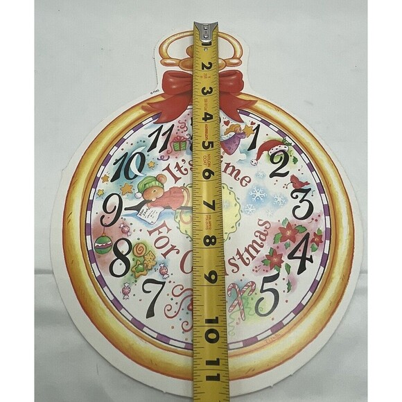 Vintage Paper Magic Group It’s Time For Christmas Die Cut Decoration Paper 12” - Picture 3 of 7